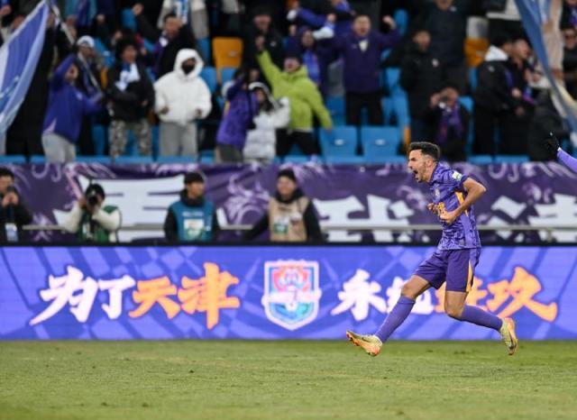 华体会官网-【中超】哈达斯点射卢卡斯失点 津门虎2比0战胜浙江